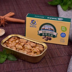 大连庄河特产熏烤花蛤85g