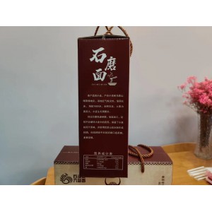 礼盒装全麦石磨手工挂面